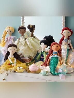 Pottery Barn DISNEY Princess 7 Piece Set